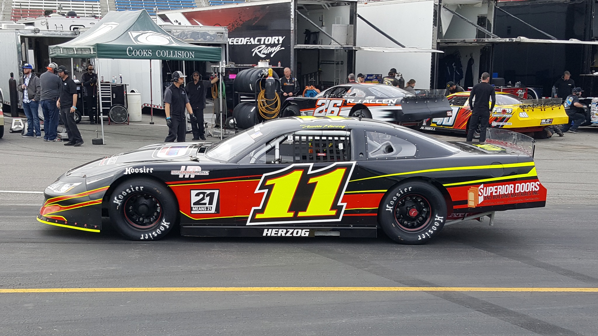 Austin Herzog is coming off a third-place finish in the ARCA Menards ...